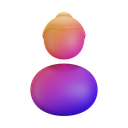 Girl,Front,Gradient