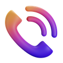 Phone,Ringing,Front,Gradient