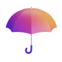 Umbrella,Front,Gradient