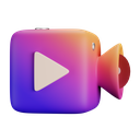 Video,Camera,Front,Gradient