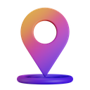 Map,Pin,Front,Gradient