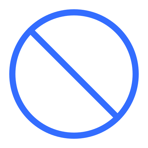 Sign, road, no, direction, navigation icon