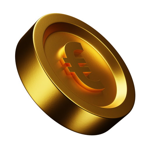 Euro, dynamic, premium icon