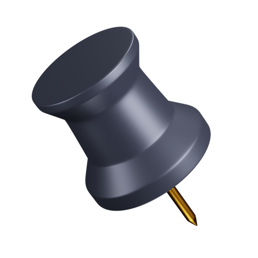 Pin, dynamic, premium icon