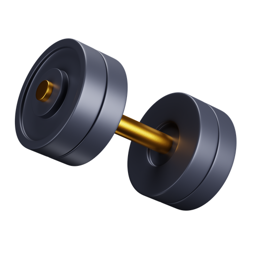 Gym, dynamic, premium icon