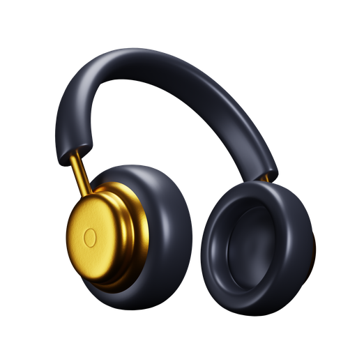 Headphone, dynamic, premium icon