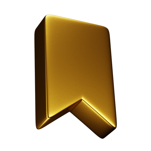 Bookmark, dynamic, premium icon