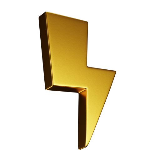 Flash, dynamic, premium icon