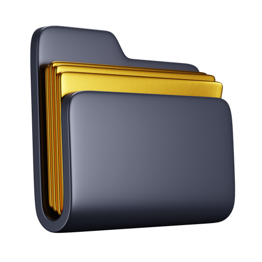 Folder, dynamic, premium icon