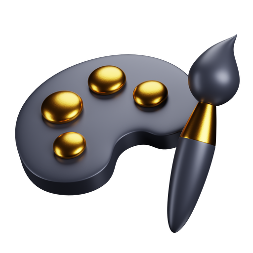 Paint, kit, dynamic, premium icon