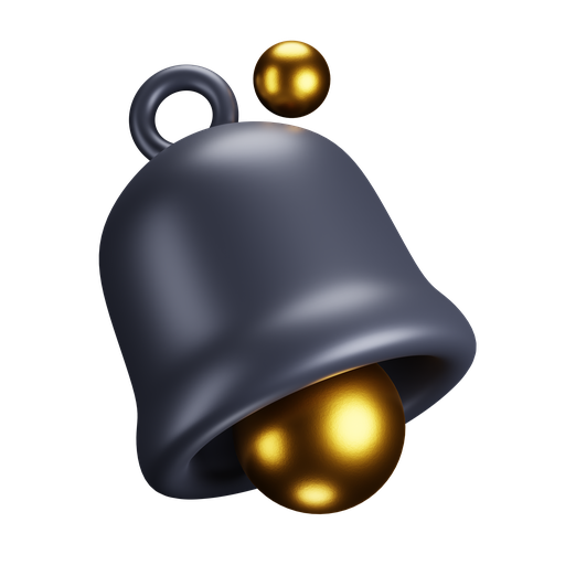 Bell, dynamic, premium icon