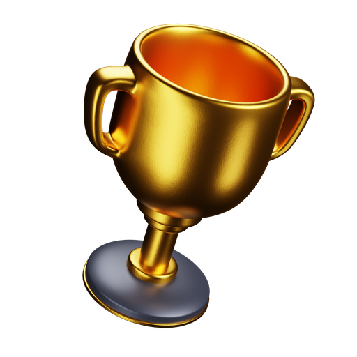 Trophy, dynamic, premium icon