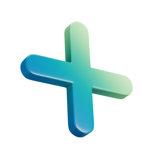 Plus, dynamic, color icon