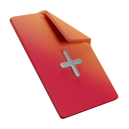 File, plus, dynamic, color icon