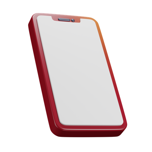 Mobile, dynamic, color icon