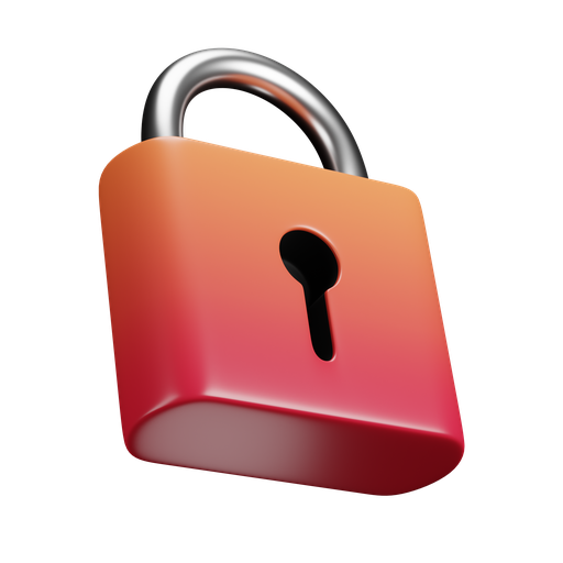 Lock, dynamic, color icon