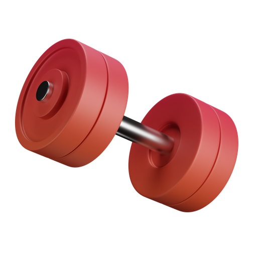 Gym, dynamic, color icon