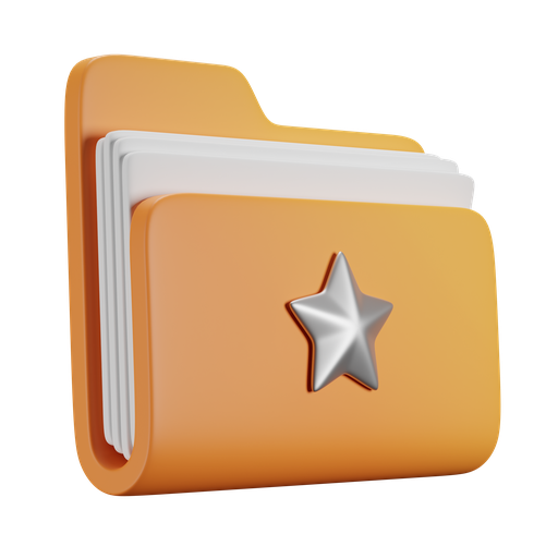 Fav, folder, dynamic, color icon