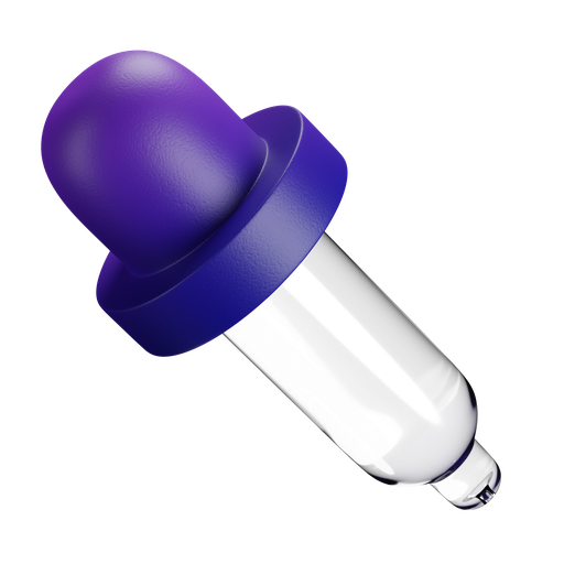 Eyedropper, dynamic, color icon