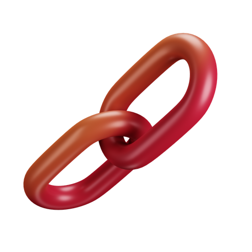 Link, dynamic, color icon