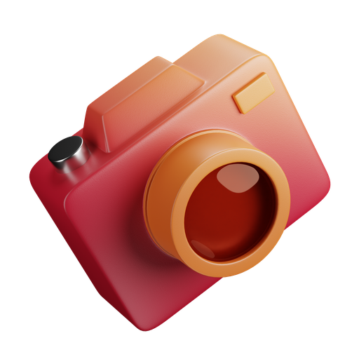 Camera, dynamic, color icon