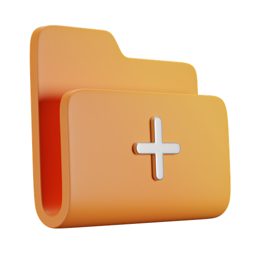 New, folder, dynamic, color icon