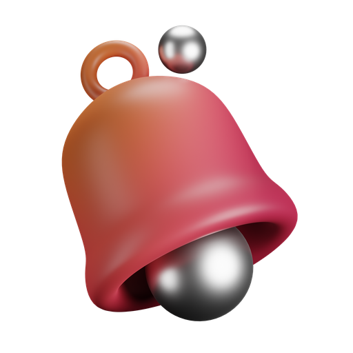 Bell, dynamic, color icon