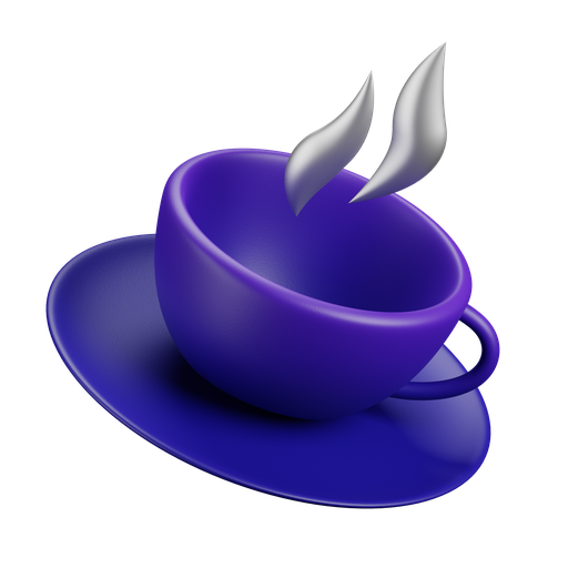Tea, cup, dynamic, color icon