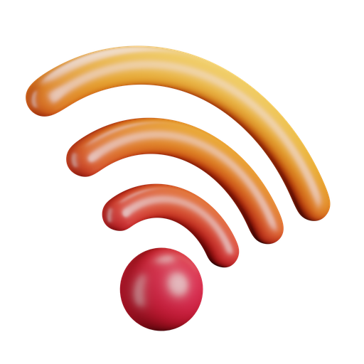 Wifi, dynamic, color icon