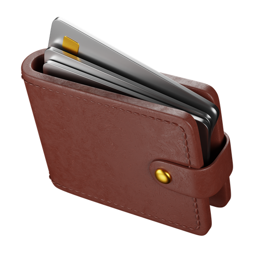 Wallet, dynamic, color icon
