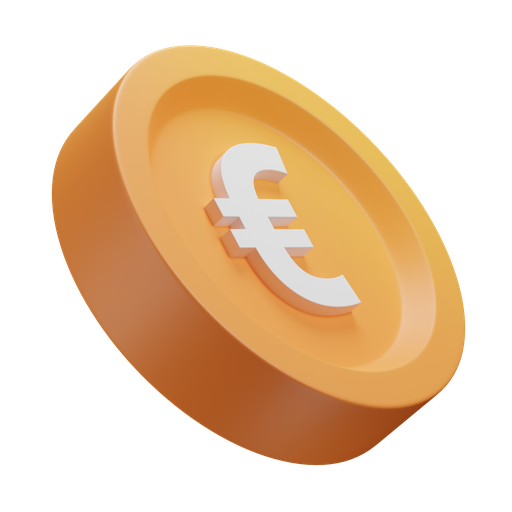 Euro, dynamic, color icon