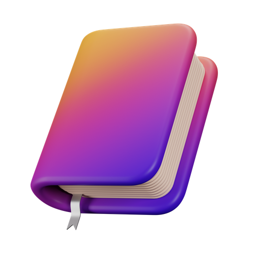Notebook, dynamic, gradient icon