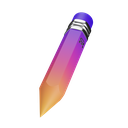 Pencil,Dynamic,Gradient