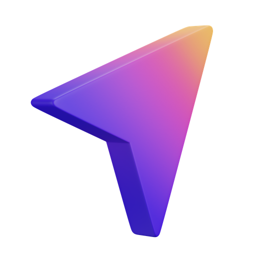 Location, dynamic, gradient icon