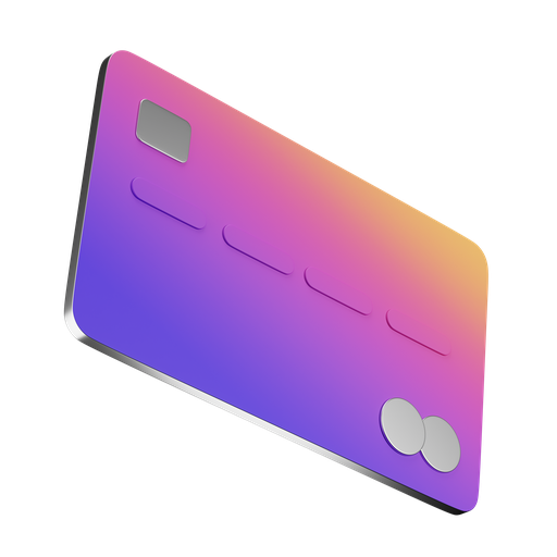 Card, dynamic, gradient icon