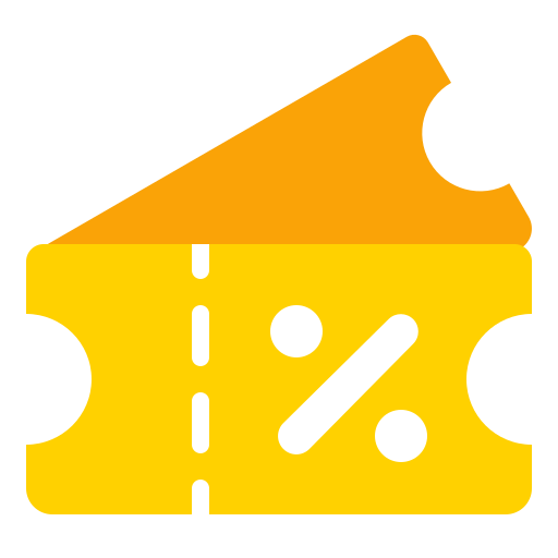 Coupon, discount, promo, code, voucher, sale, promotion icon