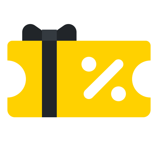 Discount, voucher, coupon, sales, marketing, commerce, shopping icon