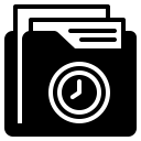 Folder,File,Document,Clock,Timer,Time,Data
