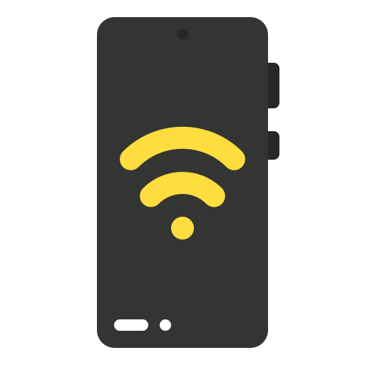 Wifi, wireless, internet, connection, ui, mobile, phone icon