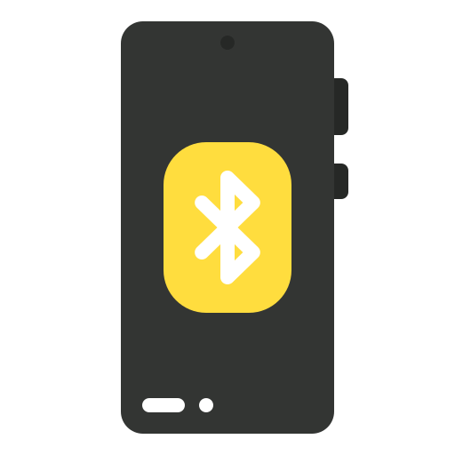 Bluetooth, ui, wireless, mobile, phone, communications, smartphone icon