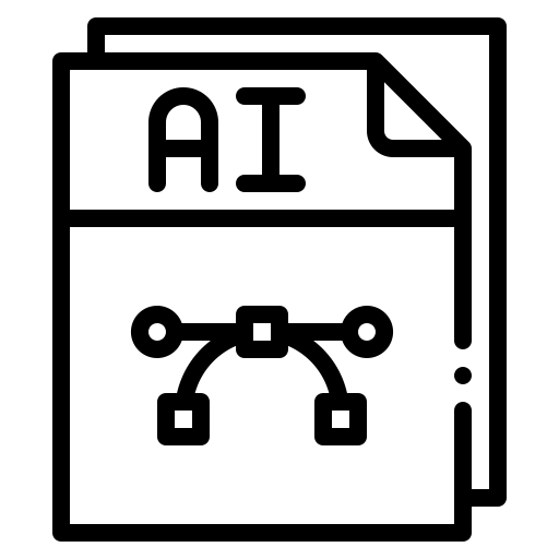 Ai, file, format, extension, document, archive icon