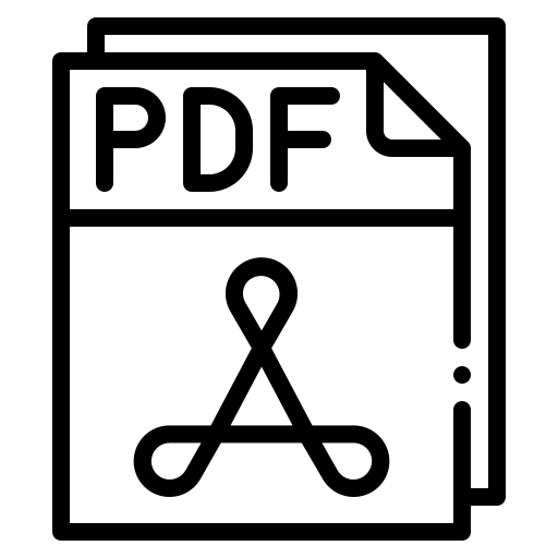 Pdf, file, format, extension, document, archive icon