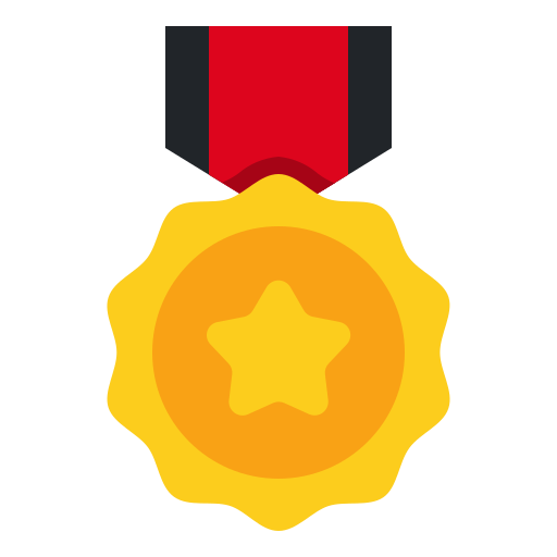 Medal, champion, award, winner, olympic, games, sign icon