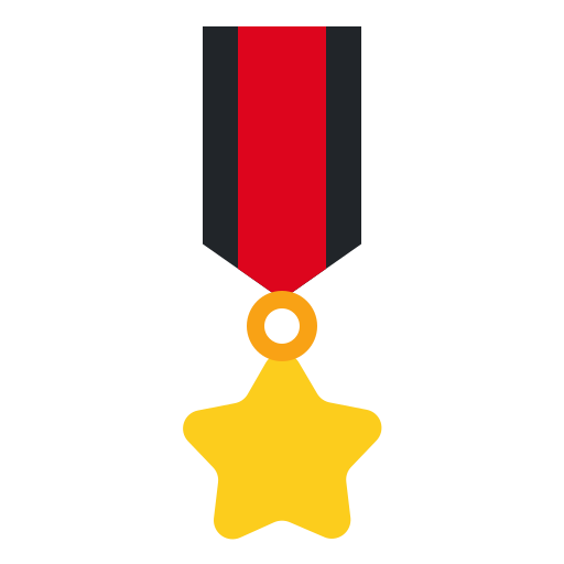 Medal, champion, award, winner, olympic, games, sign icon