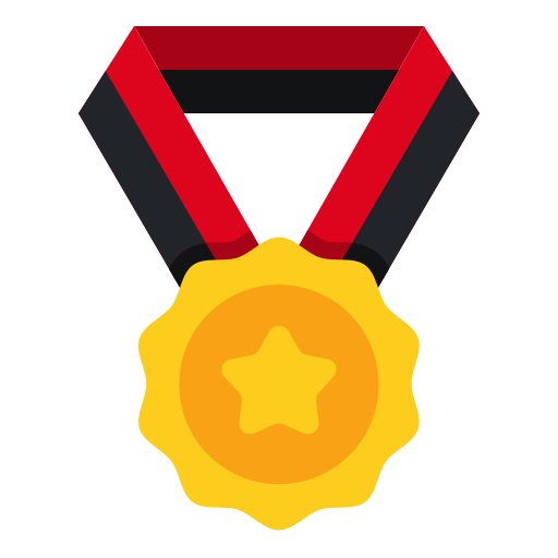 Medal, champion, award, winner, olympic, games, sign icon