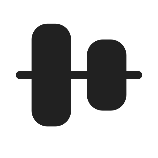 Ic, fluent, align, center, horizontal, filled icon
