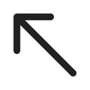 Ic,Fluent,Arrow,Up,Left,Filled