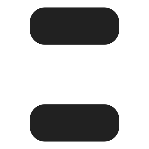 Ic, fluent, align, space, between, vertical icon