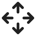 Ic,Fluent,Arrow,Move,Filled