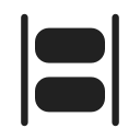 Ic,Fluent,Align,Stretch,Horizontal,Filled ok 